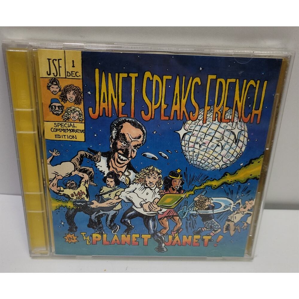 Janet Speaks French - In The Planet Janet , Special Commemorative Ed., 1994 , CD